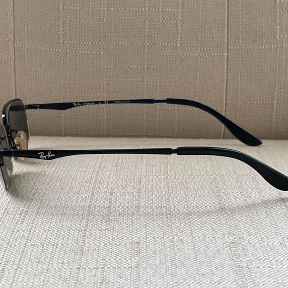 Ray-Ban Titanium Youth Glasses Frame Black Tone RB1020 46[]16 125 Eyeglasses - Picture 12 of 12